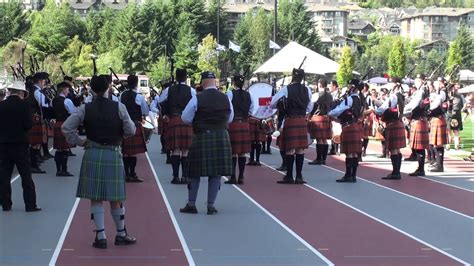 Sfu Pipe Band Medley Bc Highland Games Youtube