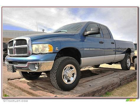 2003 Atlantic Blue Pearl Dodge Ram 2500 Slt Quad Cab 4x4 93197658