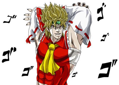 Dio Is Dressed As Reimu That Shows Up His Armpits Reimu S Armpits