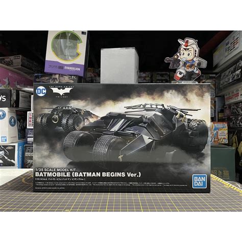 Scale Batmobile Batman Begins Ver Plastic Model Kit By Bandai