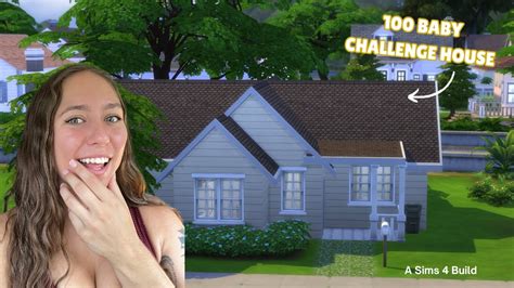 Building A Base Game Starter For The 100 Baby Challenge Sims 4 Build