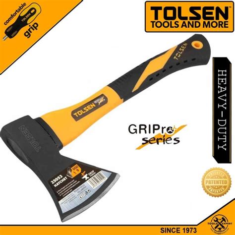 Tolsen Carbon Steel Hatchet Axe G Fiberglass Handle Lazada Ph