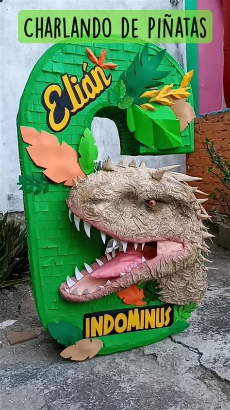 Dinosaurio No Pi Ata Con Relieve Pi Atas Para Ni Os Videos De