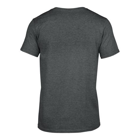 Gi64v00 Softstyle Adult V Neck T Shirt Charcoal Gildan