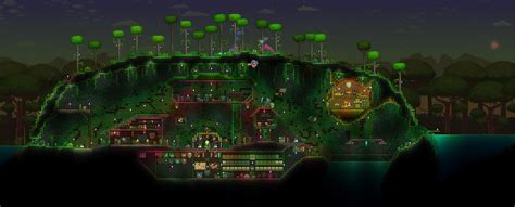 The jungle base that my friends and I made in a world a while back ...