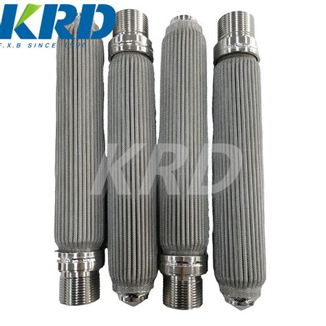 Krd New Product Sintered Stainless Steel Filter Element For Turbo Oil