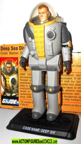 gi joe DEEP SIX 2008 v6 25th anniversary driver fc – ActionFiguresandComics