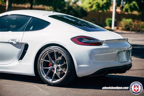 Porsche Cayman Gts On Hre Wheels Looks Technical Photo Gallery