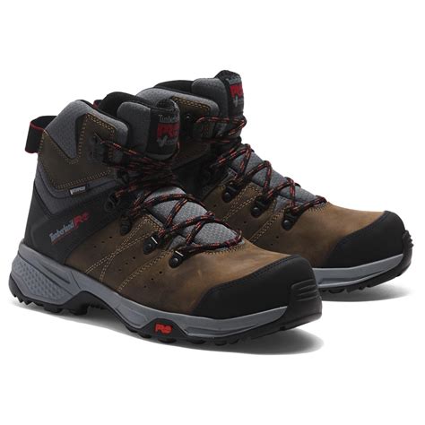 Timberland Pro Switchback Safety Toe Wp Brown Work Boot