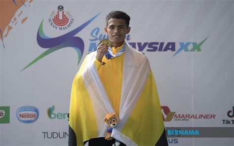 Bernama Abdul Qaiyum Secures Gold Medal On First Sukma Outing