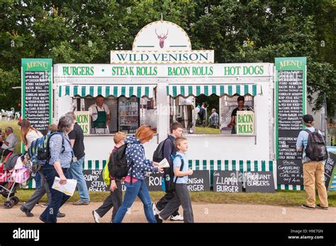 Fast Food For Sale At A Stall At The Royal Norfolk Show In The