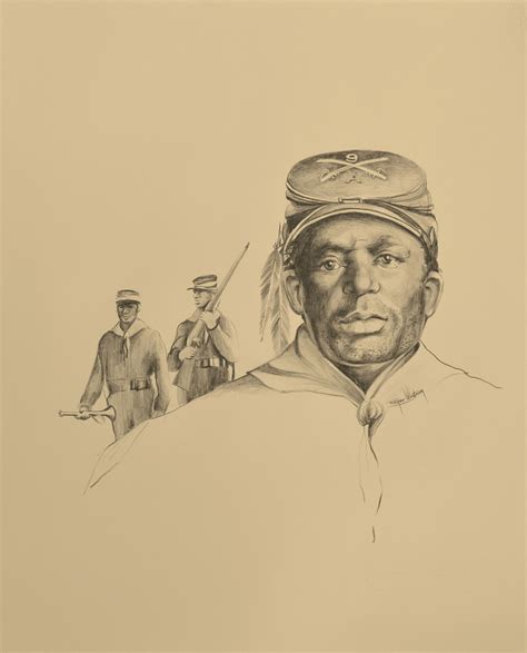 Portrait Of The Buffalo Soldier Arizona Memory Project