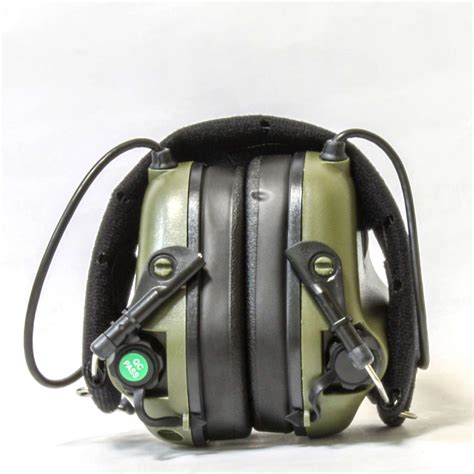 Наушники активные EARMOR M31-FG, зеленые - EARMOR