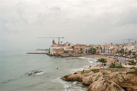 Beaches in Sitges Spain Photograph by Marek Poplawski - Fine Art America