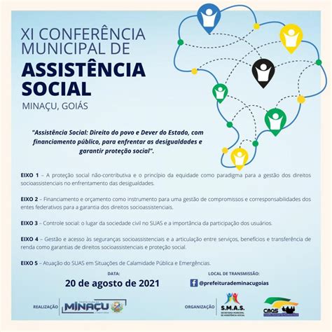 Xi Confer Ncia Municipal De Assist Ncia Social Prefeitura De Mina U