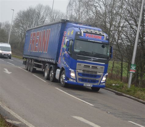 Frenni Wo67 Ljn Driving Along The A5 Passing Gledrid Servi Flickr