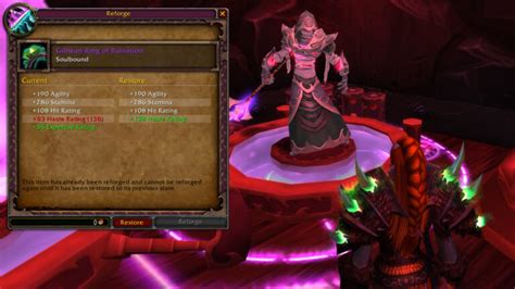 PvE Enhancement Shaman Stat Priority Reforging Cataclysm Classic