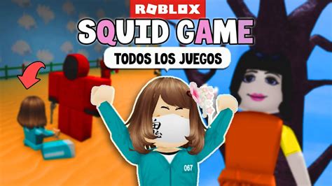 El Juego Del Calamar En Roblox Completo 😱 Youtube