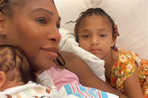 Serena Williams Shares Adorable New Photos Cozying Up With Baby