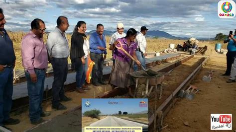 Santa Ines Yatzeche y Santiago Apóstol Feliz con su Pavimentacion El