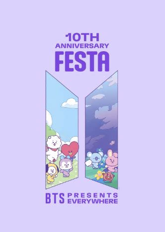 Bts Merch On Twitter Bts Festa Th Anniversary Line