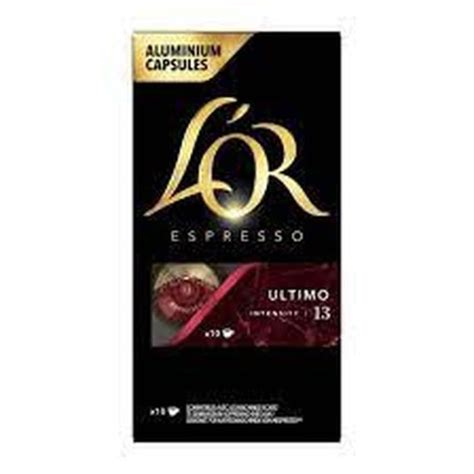 Caf L Or Espresso Capsules Ultimo Intensit Compatibles