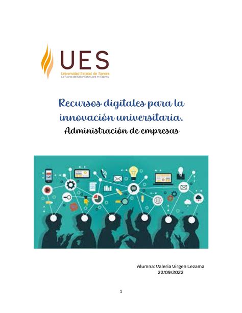 Recursos Digitales Para La Innovaci N Universitaria Desde El Punto De