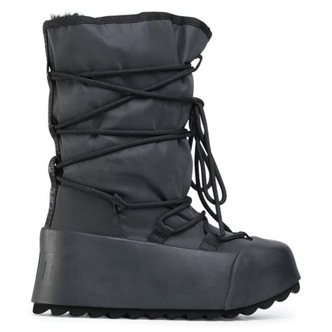 Niegowce United Nude Polar Calf Boot Czarny Eobuwie Pl