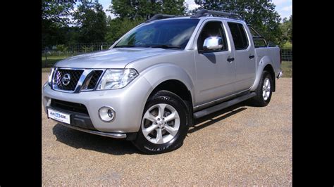 2011 Nissan Navara Tekna 2 5 DCi Double Cab Pick Up 4WD Silver For Sale