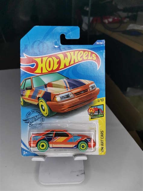 Preowned Hot Wheels Hw Art Cars Ford Mustang Hobbies Toys Toys Games On Carousell
