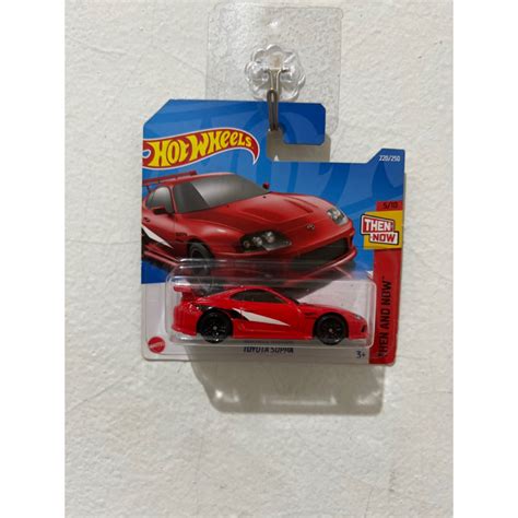 Hot Wheels Short Card Toyota Supra Mk Free Protector Shopee Philippines