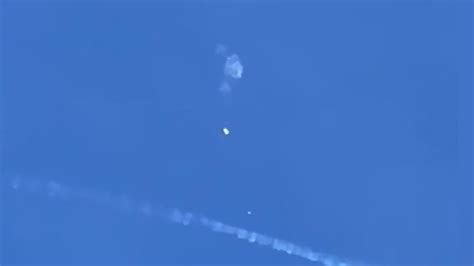 Video Appears To Show Suspected Chinese Spy Balloon Being Shot Down Cnn