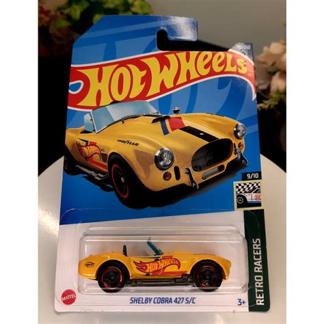 HOT WHEELS SHELBY COBRA 427 S C 2022 YELLOW Shopee Malaysia