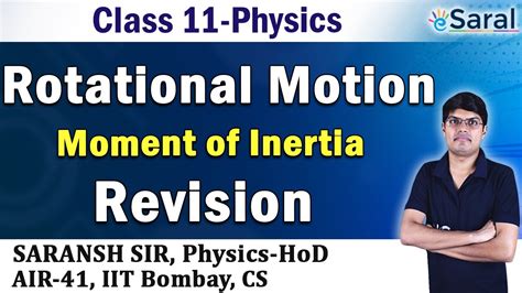 Rotational Motion Revision Part 1 Physics Class 11 Jee Neet Youtube