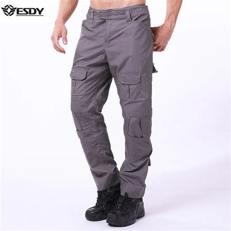 Men Outdoor Camouflage Military Tactical Frog Pants Wear Resistant