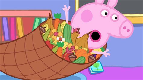 Peppa Pig Learns About Thanksgiving 🐷 We Love Peppa Pig Youtube