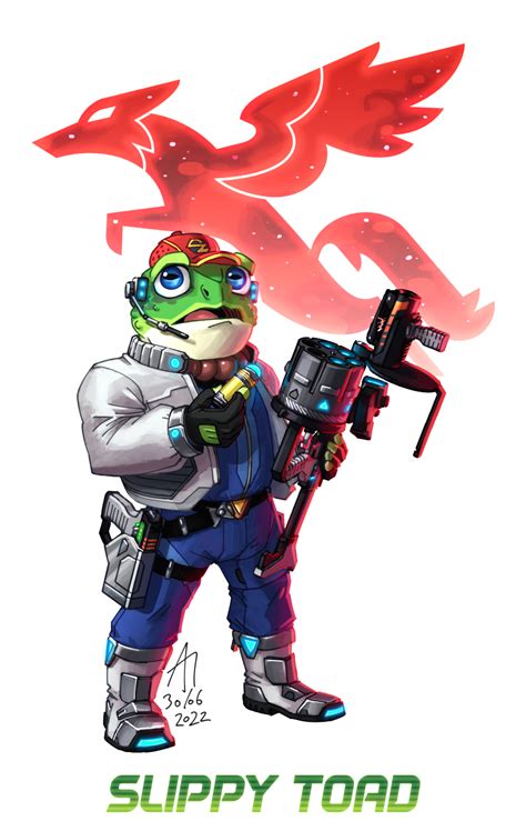 Starfox Redesigns Slippy By Anomalain On Newgrounds