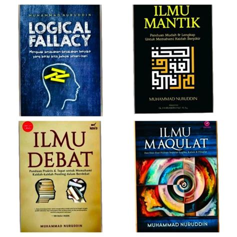 Jual Paket Buku Muhammad Nuruddin Ilmu Mantik Ilmu Debat Logical