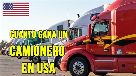 ESTO Gana Un CAMIONERO En ESTADOS UNIDOS Vale La Pena YouTube