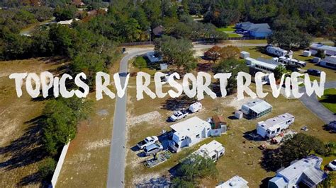 Topics Rv Resort Review Thousand Trails Encore 68 Youtube