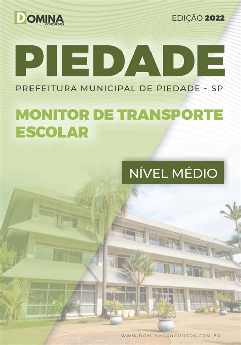 Apostila Pref Ituporanga Sc 2022 Monitor Transporte Escolar