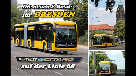 Busse in Dresden neuen E Busse für Dresden YouTube