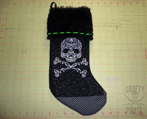 Rock N Roll Christmas Stocking · How To Make A Christmas Stocking