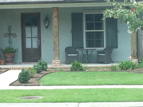 Cypress Columns Base Nice And Different Front Porch Design New Home