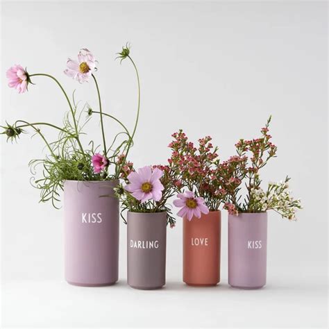DESIGN LETTERS Favourite Vase LOVE Small Nude Sorikamee