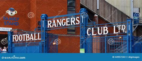 Ibrox Stadium Editorial Stock Photo Image Of Soccer 44957243