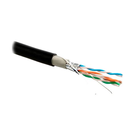 Купить Сетевой кабель FTP cat 5e 4x2х0,5 экранированный (для наружного ...