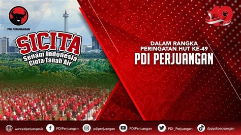 Sicita Senam Indonesia Cinta Tanah Air Dalam Rangka Peringatan Hut