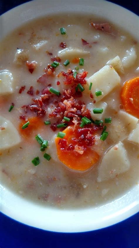 Slow Cooker Potato Bacon Soup Designed For You Nutrition