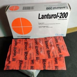 Jual Lanturol Soft Capsule Suplementasi Vitamin E Di Alpha